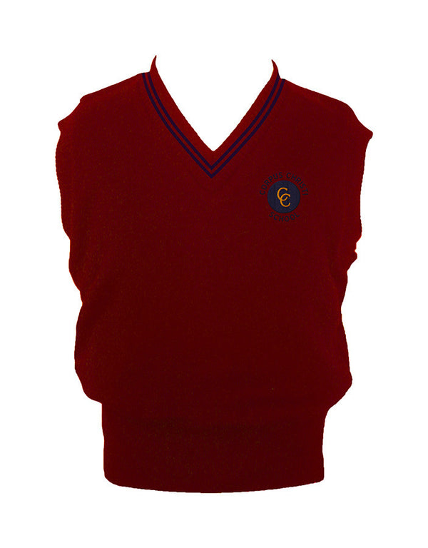 CORPUS CHRISTI VEST WITH PIPING, UP TO SIZE 32 Cambridge Uniforms