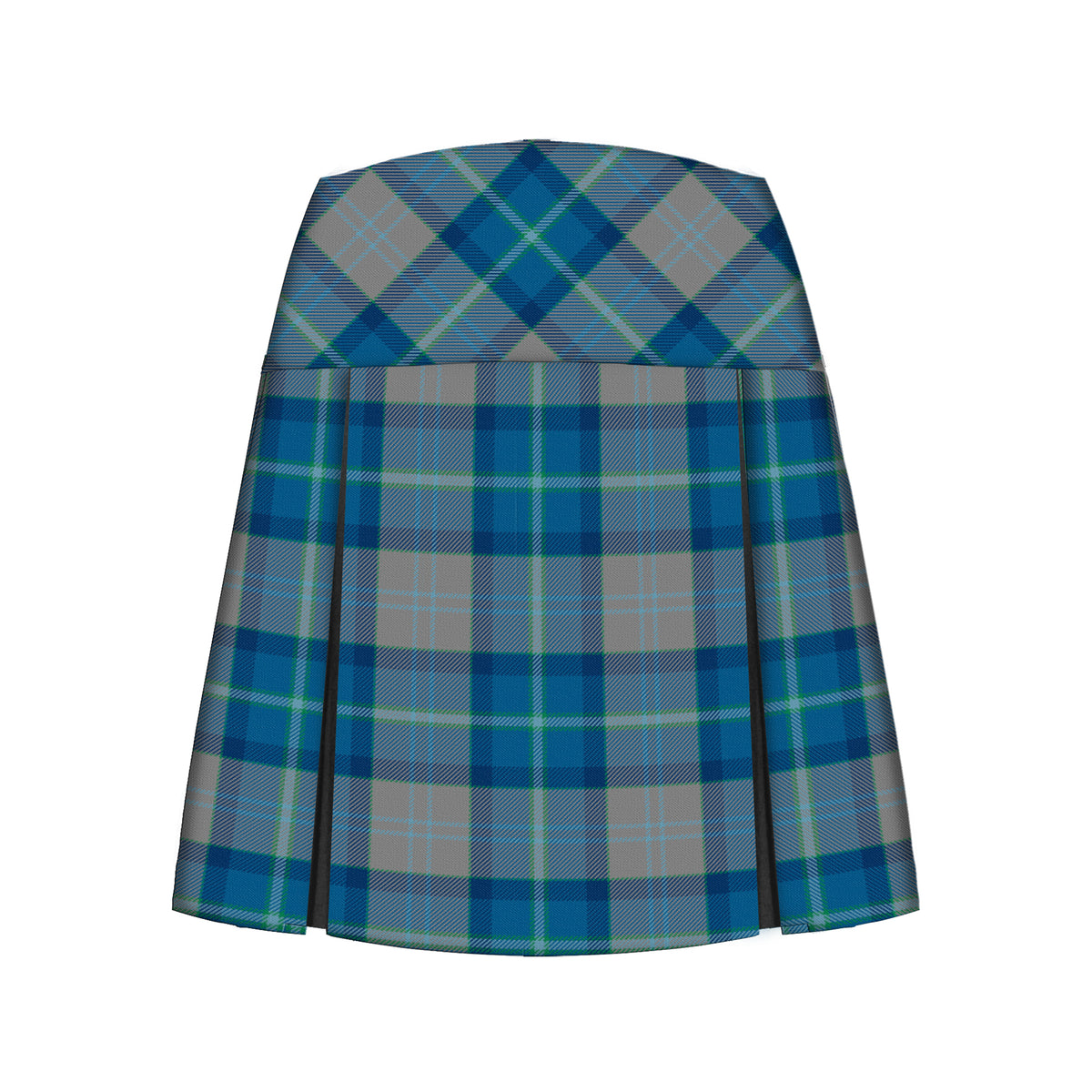 TARTAN TENNIS SKORT WITH BIKE SHORTS, ADJUSTABLE WAIST, 2901-58