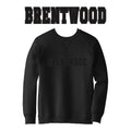 BRENTWOOD CREWNECK SWEATSHIRT, APPLIQUE COLOURWAY 1, ADULT