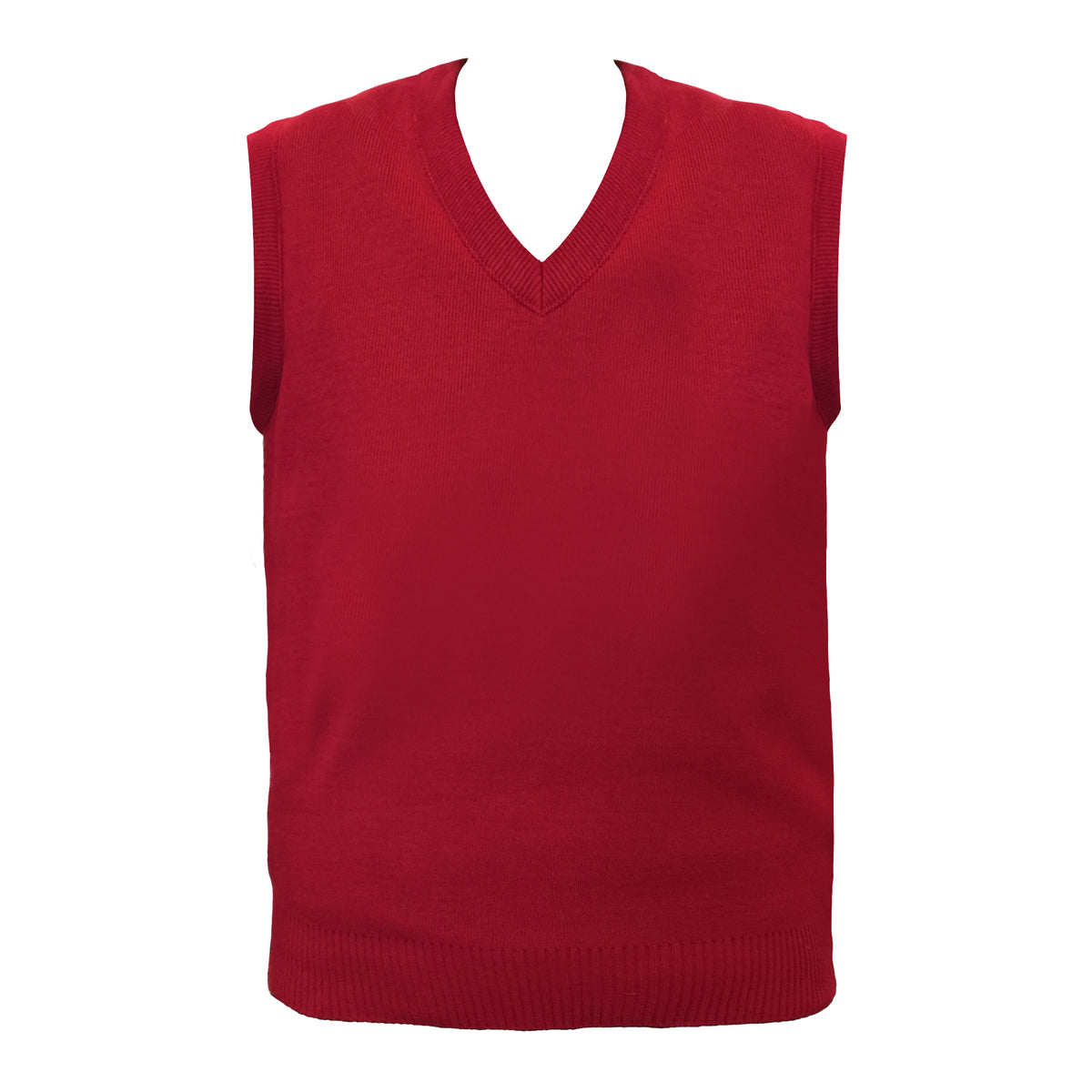 RED 23810 VEST, RIBBED BOTTOM, ADULT