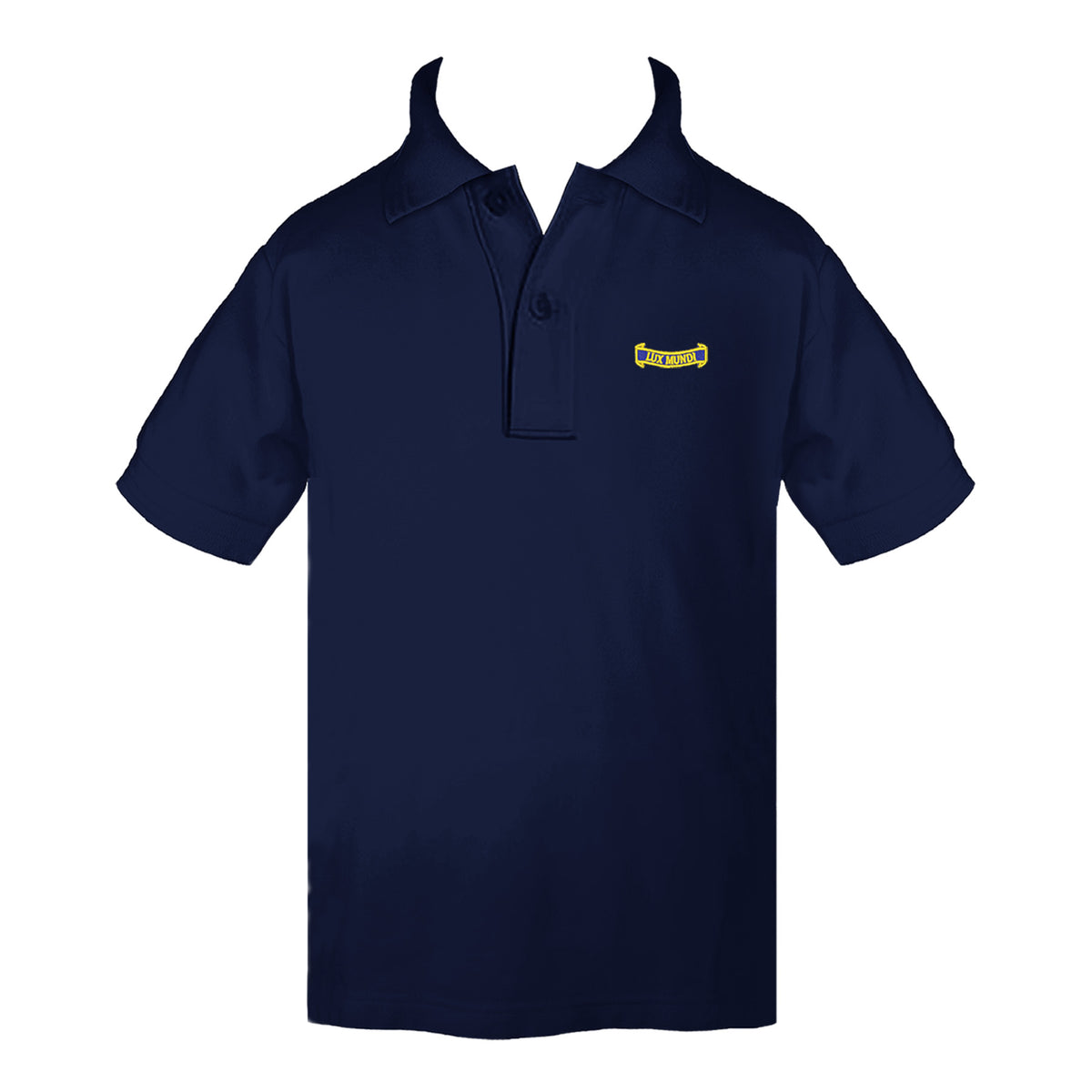 CATHEDRAL K-8 GOLF SHIRT, UNISEX, SHORT SLEEVE, CHILD