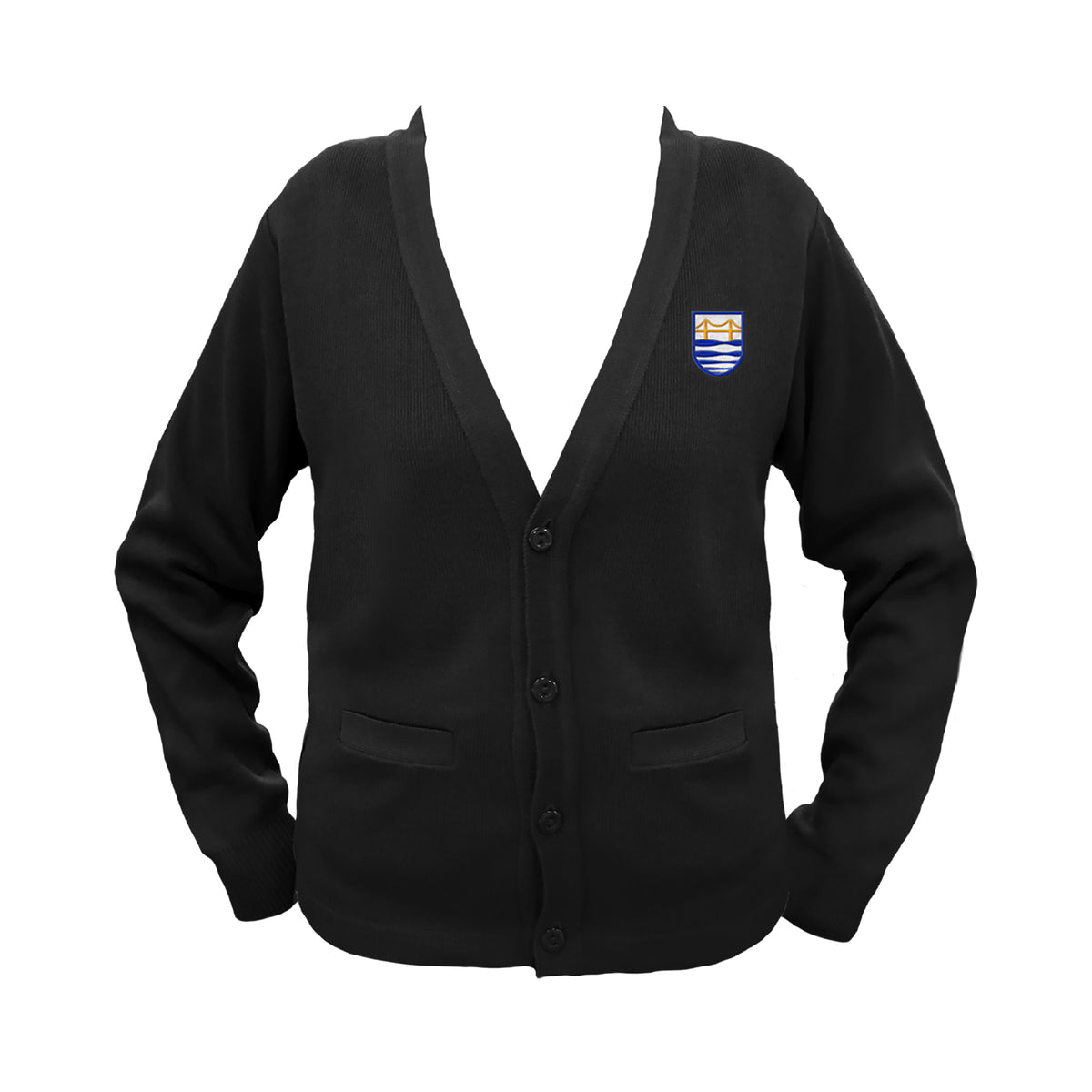 COLUMBIA ACADEMY CARDIGAN, UP TO SIZE 32
