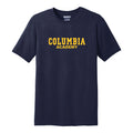 COLUMBIA ACADEMY GRADE 8-12 GYM T-SHIRT, WICKING, ADULT