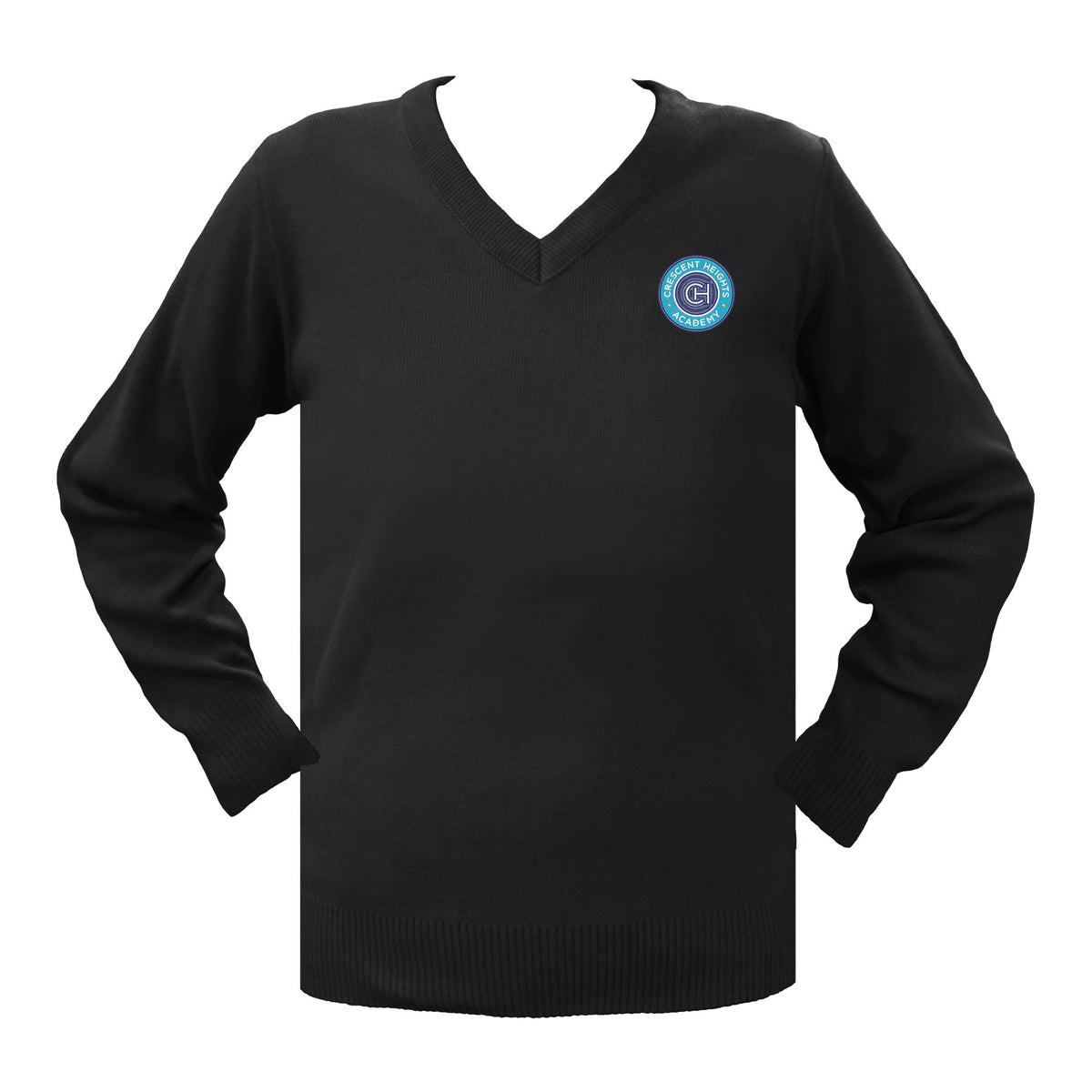 *CRESCENT HEIGHTS ACADEMY PULLOVER, UP TO SIZE 32