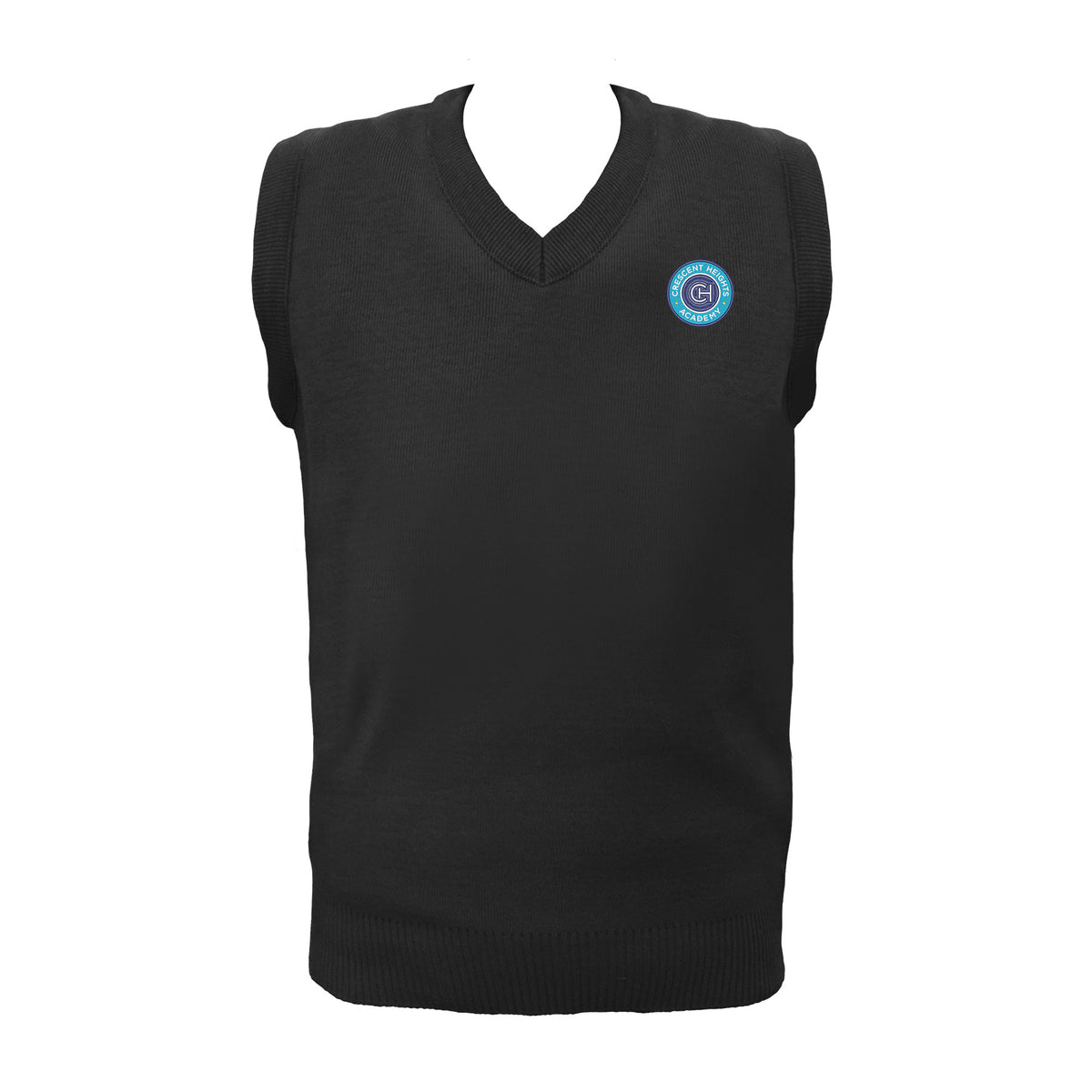 CRESCENT HEIGHTS ACADEMY VEST, UP TO SIZE 32