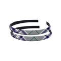 TARTAN HAIRBAND WITH CRYSTALS, 2901-22 *FINAL SALE*