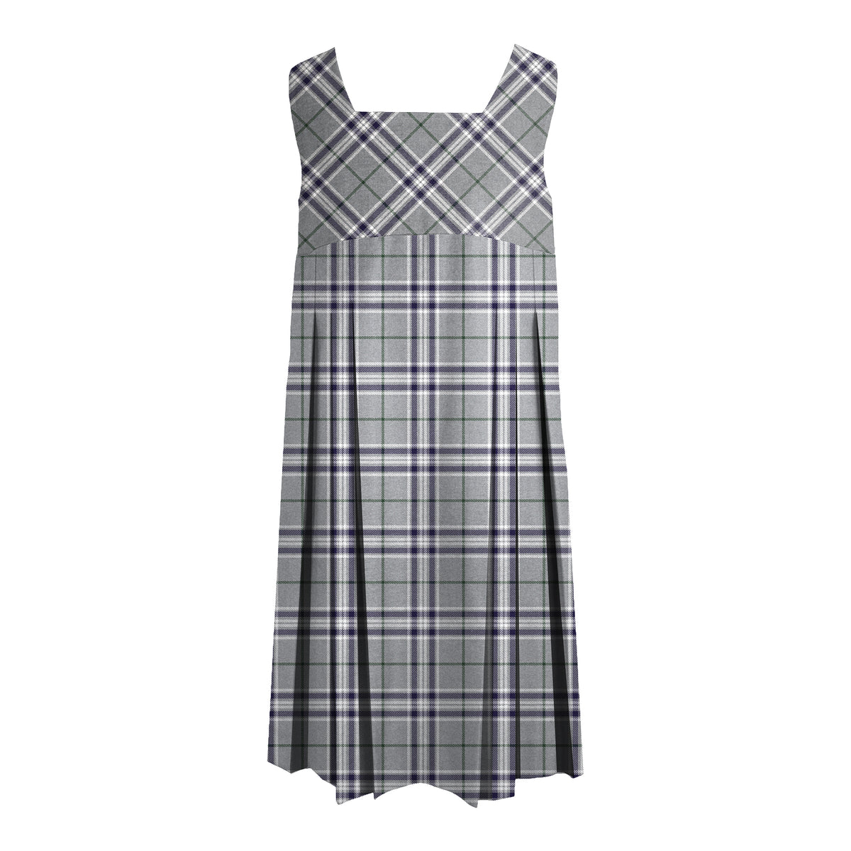 TARTAN TUNIC, STANDARD FRONT PLEATS, 2901-22
