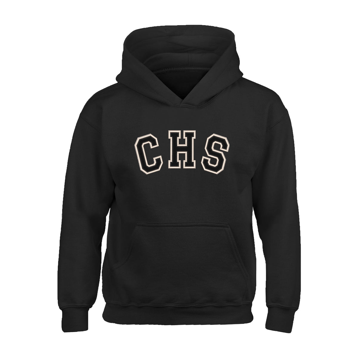 CROFTON HOODIE WITH APPLIQUE, ADULT