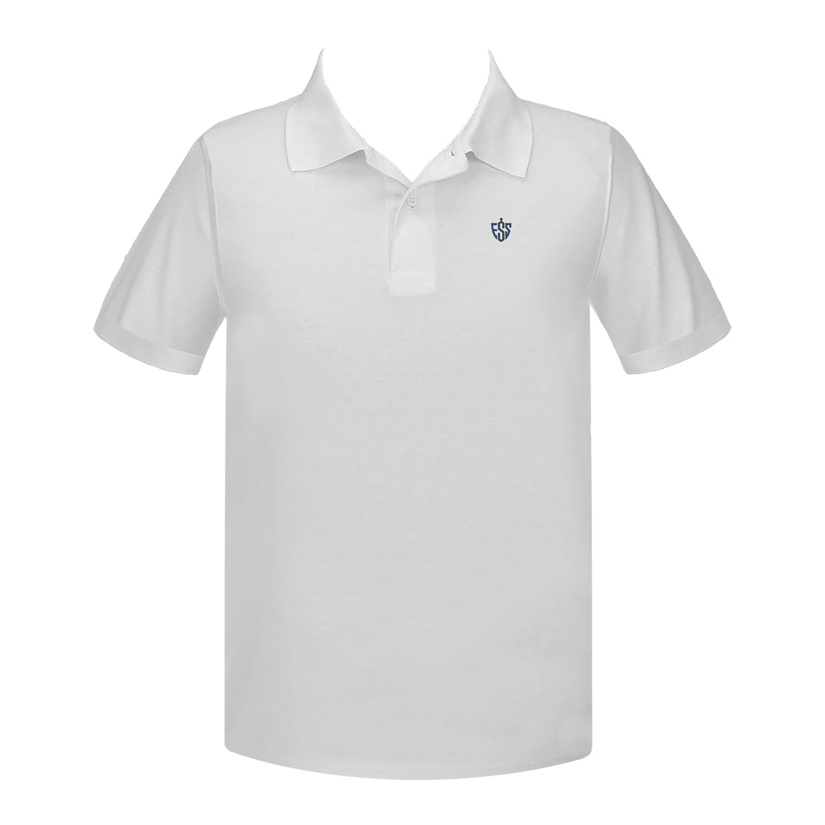 ECOLE ST. SACREMENT GOLF SHIRT, UNISEX, SHORT SLEEVE, ADULT