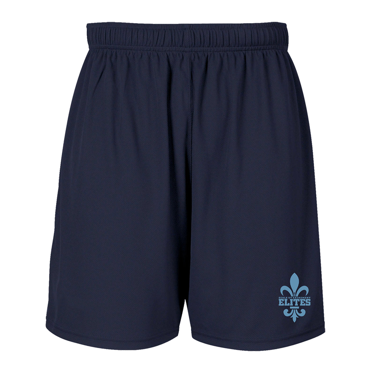 ECOLE ST. SACREMENT GYM SHORTS, WICKING, YOUTH