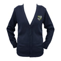 GLENLYON CARDIGAN WITH FULL CREST LOGO, CHILD/YOUTH