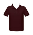 MERLOT BURGUNDY GOLF SHIRT, UNISEX, SHORT SLEEVE, ADULT
