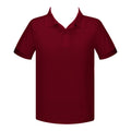 RUBY RED GOLF SHIRT, UNISEX, SHORT SLEEVE, ADULT