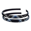 TARTAN HAIRBAND WITH CRYSTALS, 2901-66 *FINAL SALE*