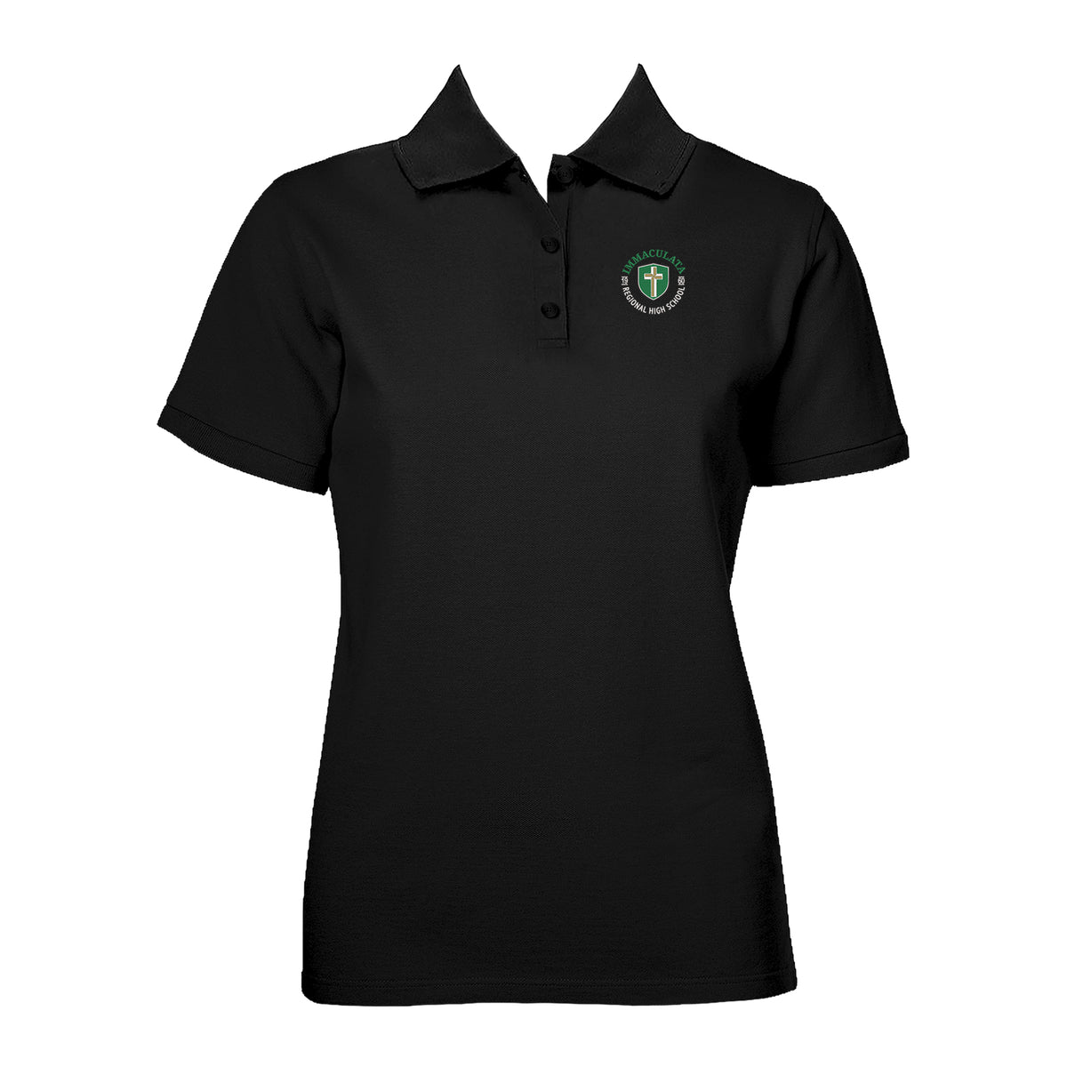 IMMACULATA REGIONAL HIGH SCHOOL GOLF SHIRT, FITTED, SHORT SLEEVE, ADULT