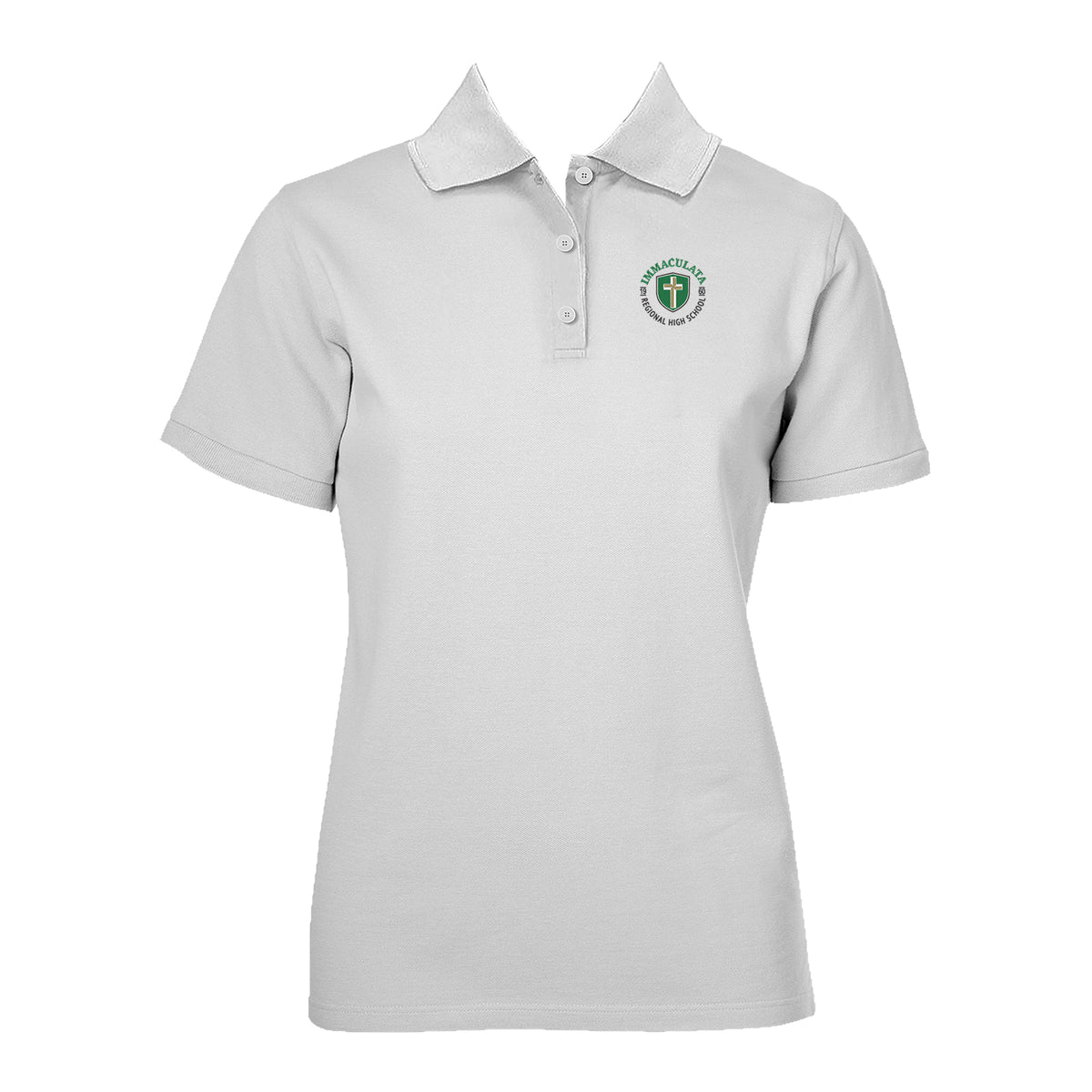 IMMACULATA REGIONAL HIGH SCHOOL GOLF SHIRT, FITTED, SHORT SLEEVE, ADULT