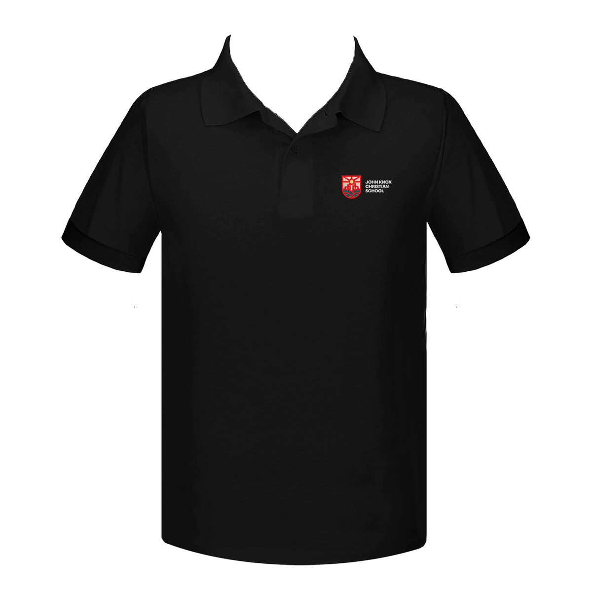 JOHN KNOX GOLF SHIRT, UNISEX, SHORT SLEEVE, YOUTH