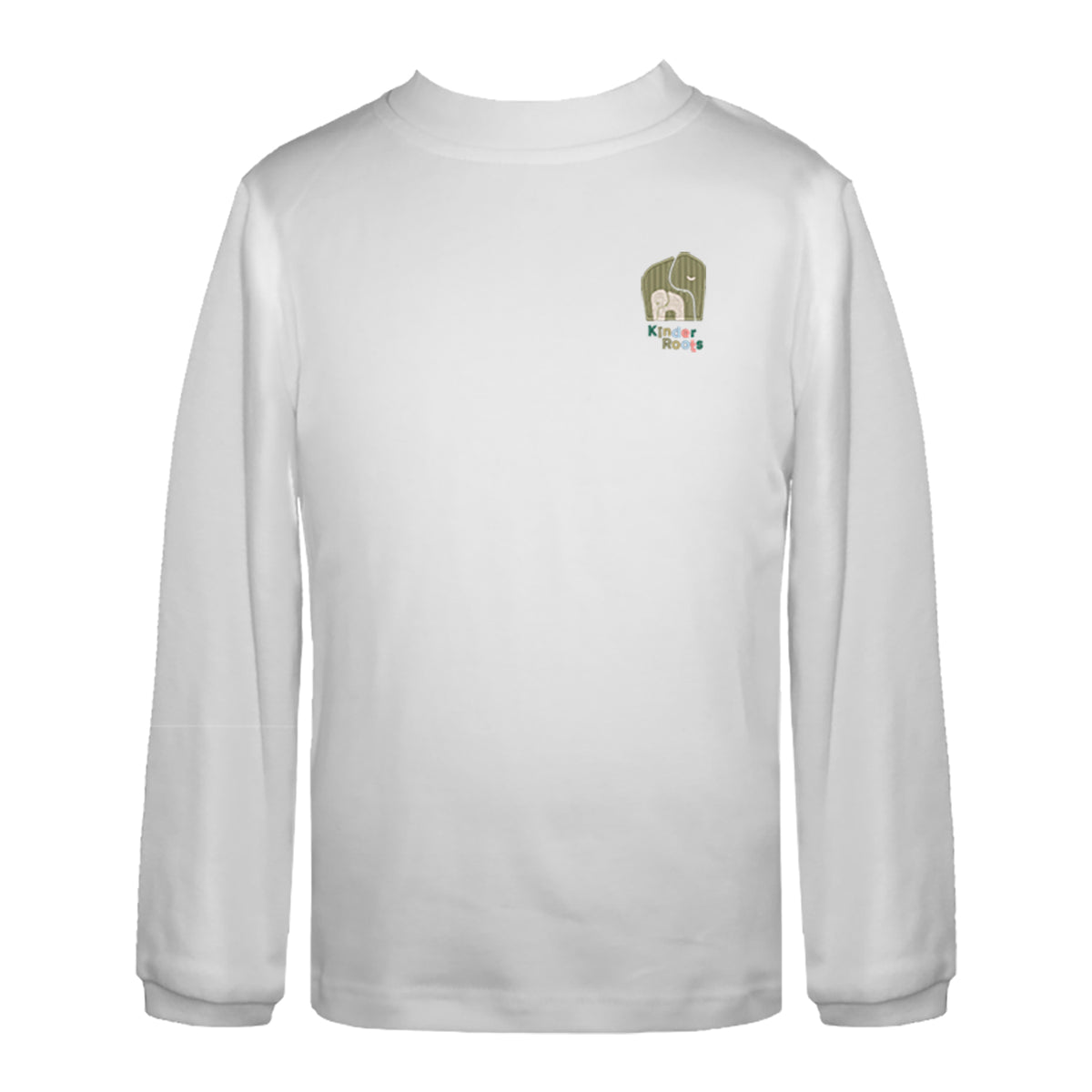 KINDER ROOTS INTERLOCK SHIRT, LONG SLEEVE, CHILD