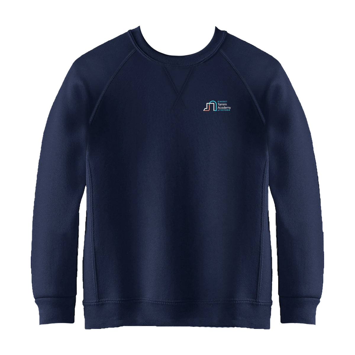 KINERET TAMIM ACADEMY CREWNECK SWEATSHIRT, YOUTH *PRE-ORDER, FINAL SALE*