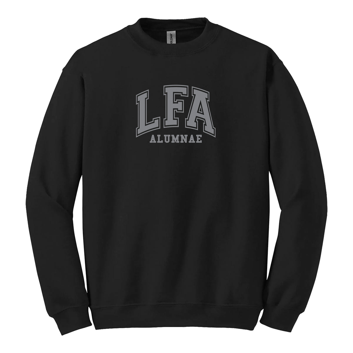 LITTLE FLOWER ACADEMY ALUMNAE SPIRITWEAR CREWNECK, 1 COLOUR LOGO