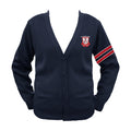 ST. MICHAEL'S ELEMENTARY SCHOOL CARDIGAN WITH ARM STRIPES, ADULT