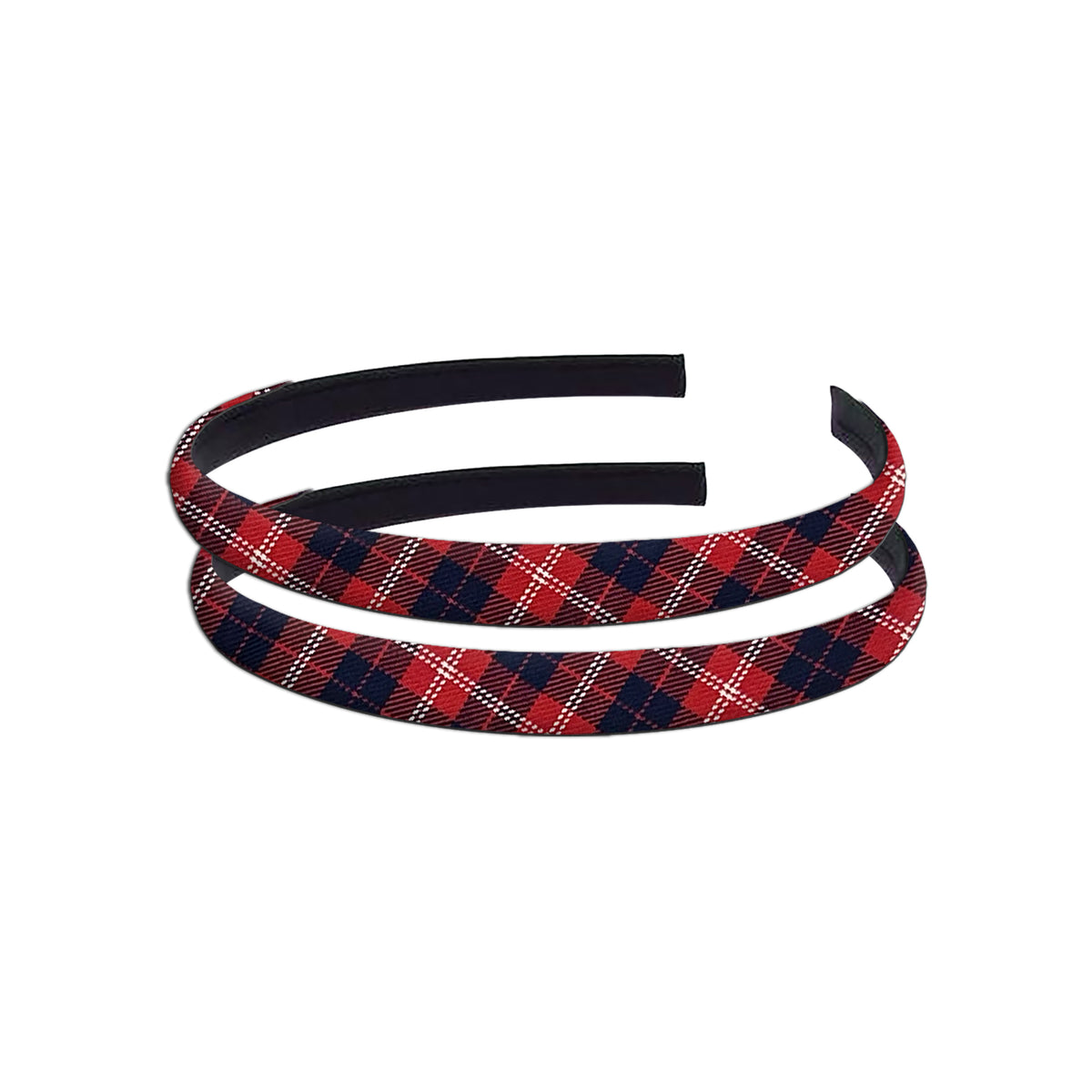 TARTAN HAIRBAND WITH CRYSTALS, 2901-65 *FINAL SALE*
