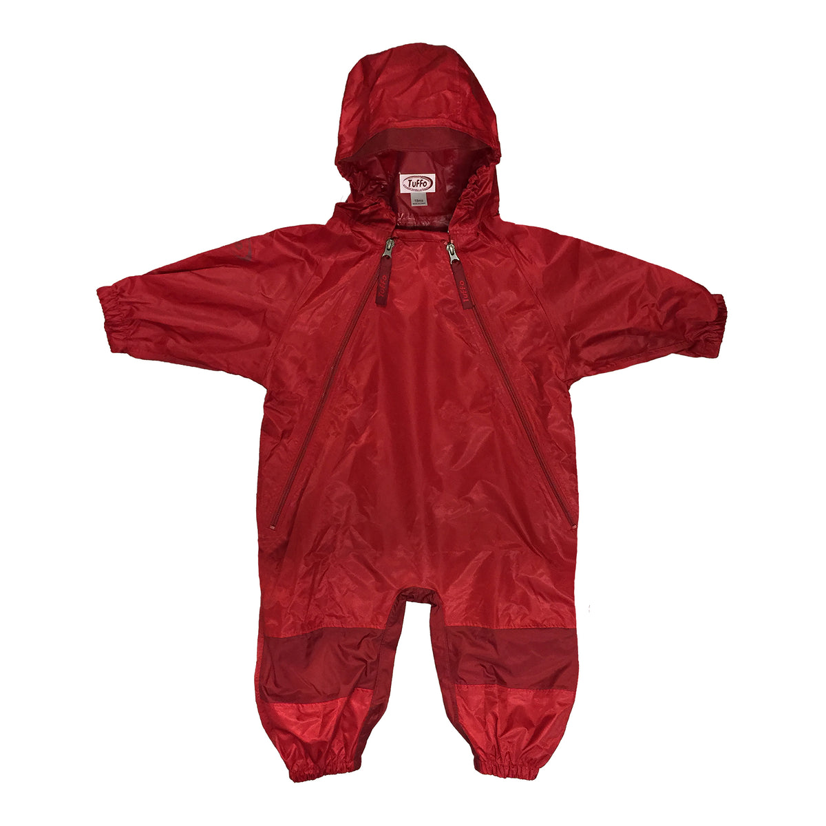 RED COVERALLS, WATERPROOF, TODDLER