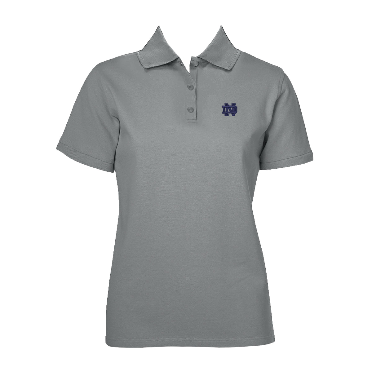 NOTRE DAME GOLF SHIRT, FITTED, SHORT SLEEVE, ADULT