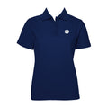 NOTRE DAME GOLF SHIRT, FITTED, SHORT SLEEVE, ADULT
