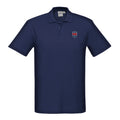 OYAMA NAVY GOLF SHIRT, WICKING, YOUTH