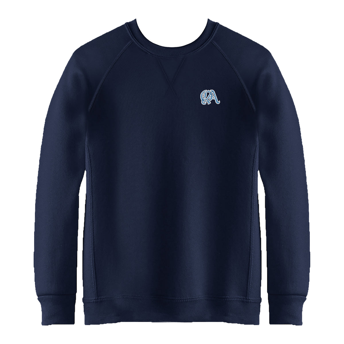 QUEEN OF ANGELS ANGEL CARE CREWNECK SWEATSHIRT, CHILD
