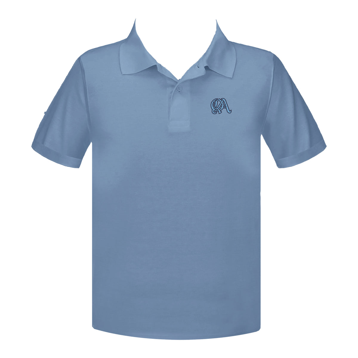 QUEEN OF ANGELS K-6 GOLF SHIRT, UNISEX, SHORT SLEEVE, YOUTH