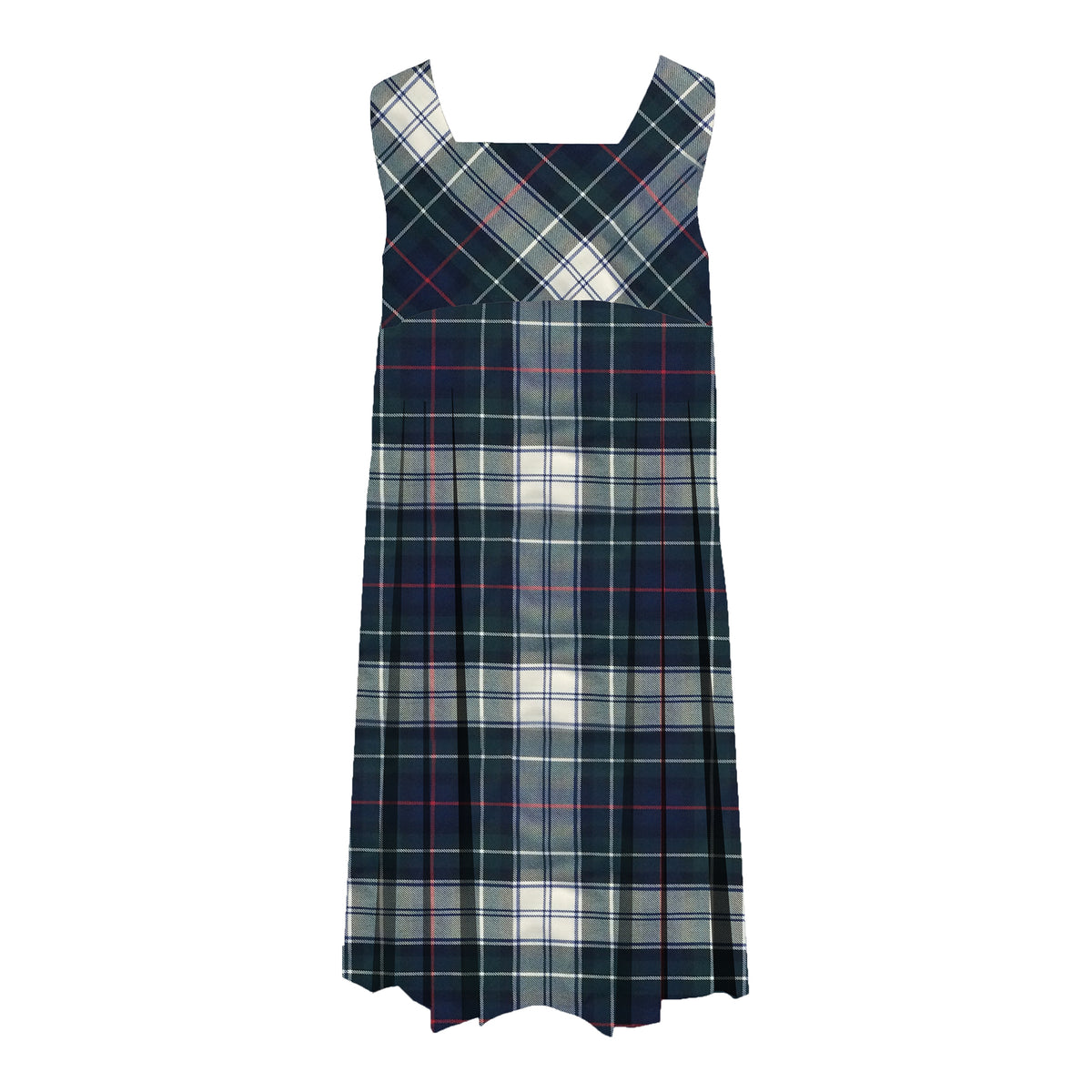 TARTAN TUNIC, STANDARD FRONT PLEATS, 2901-19
