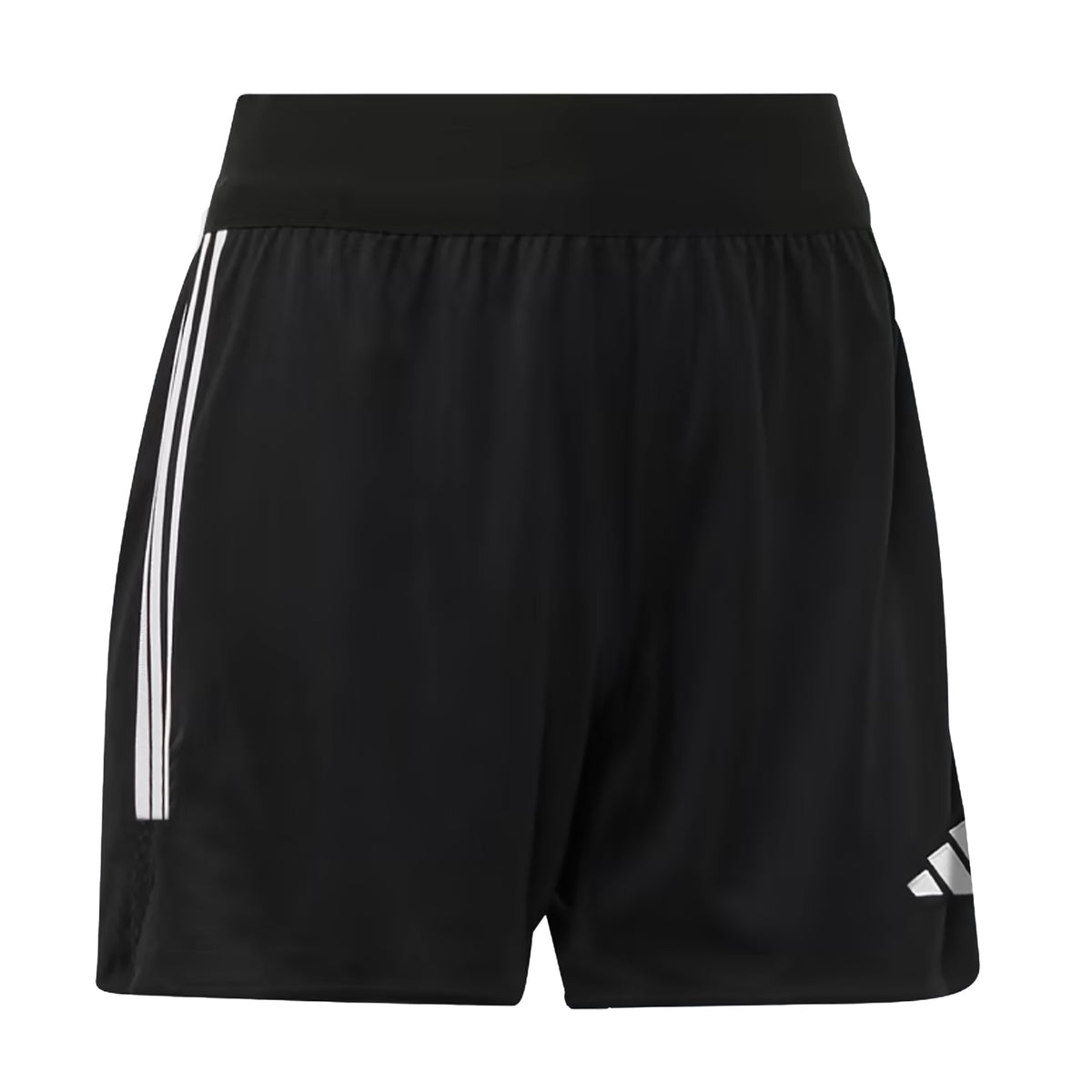 BLACK ADIDAS GYM SHORTS, TIRO 23, LADIES