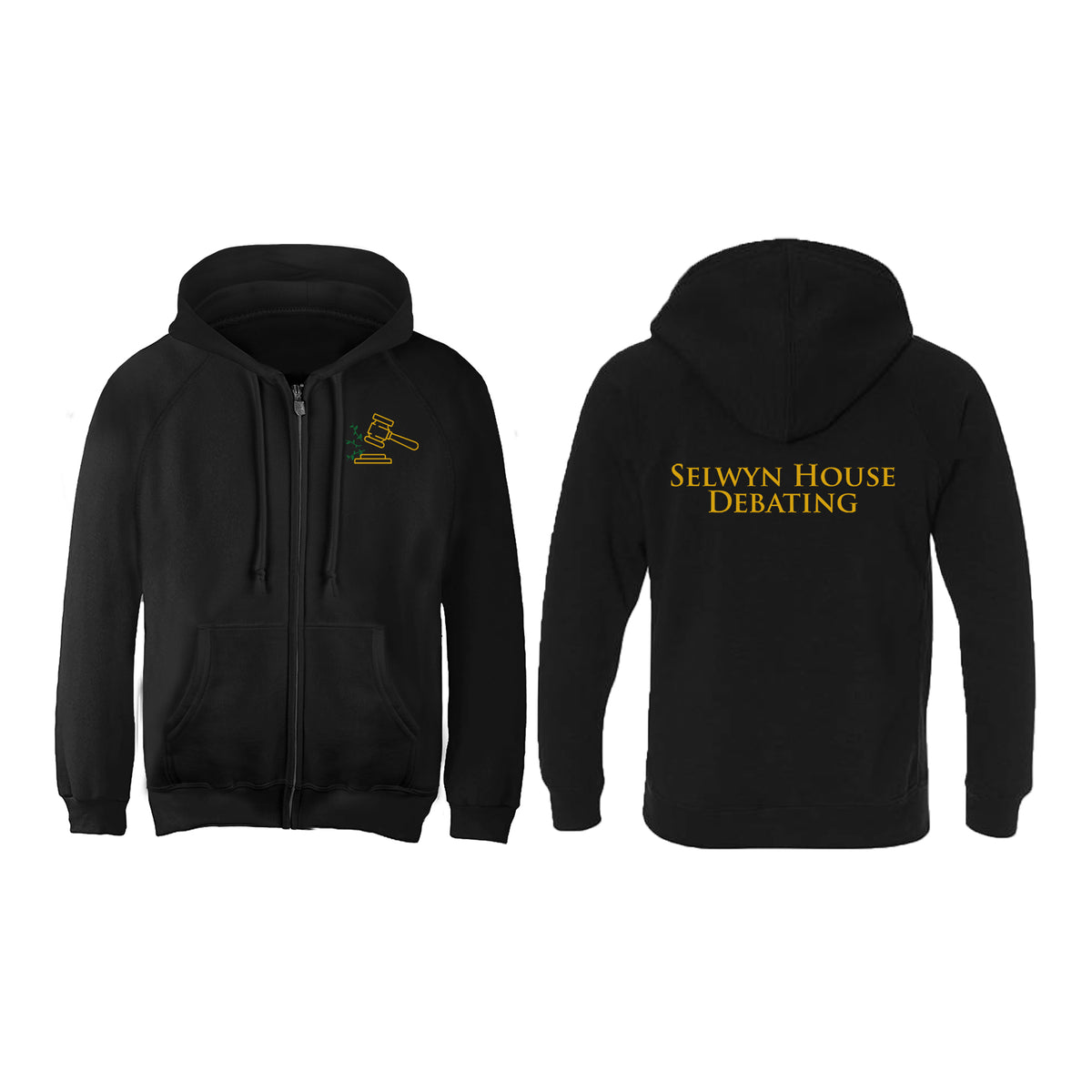 SELWYN HOUSE ECA ZIP HOODIE, DEBATING, ADULT ** FINAL SALE **