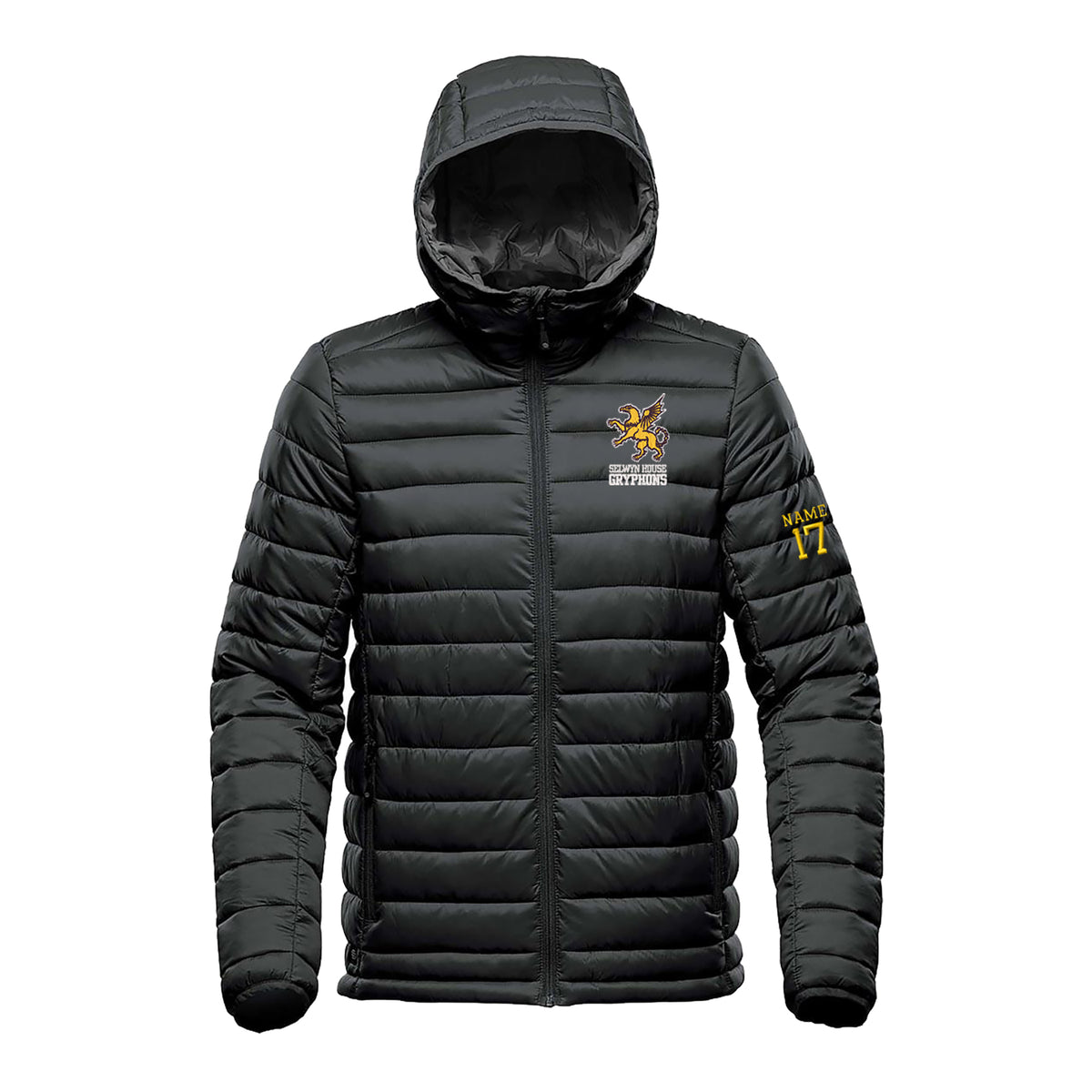 SELWYN HOUSE STAVANGER THERMAL JACKET, CUSTOM NAME, ADULT ** FINAL SALE **