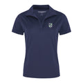 ST. JOHN'S ACADEMY TRUE NAVY GOLF SHIRT, WICKING, SHORT SLEEVE, LADIES *PRE-ORDER, FINAL SALE*