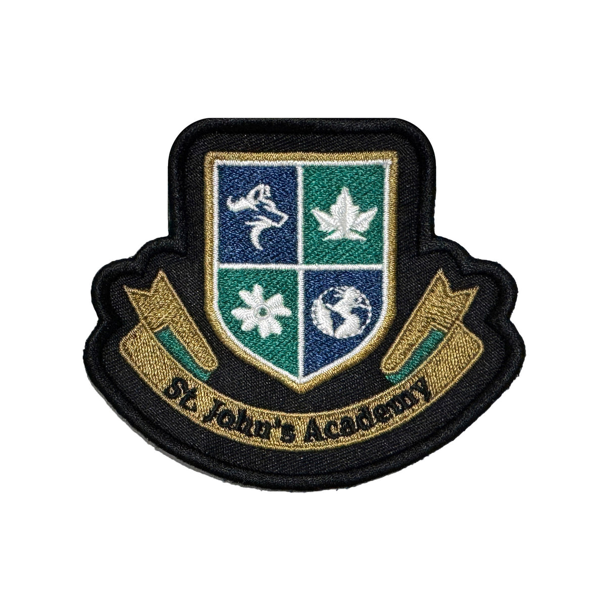 ST. JOHN&#39;S ACADEMY BLAZER CREST, EMBROIDERED