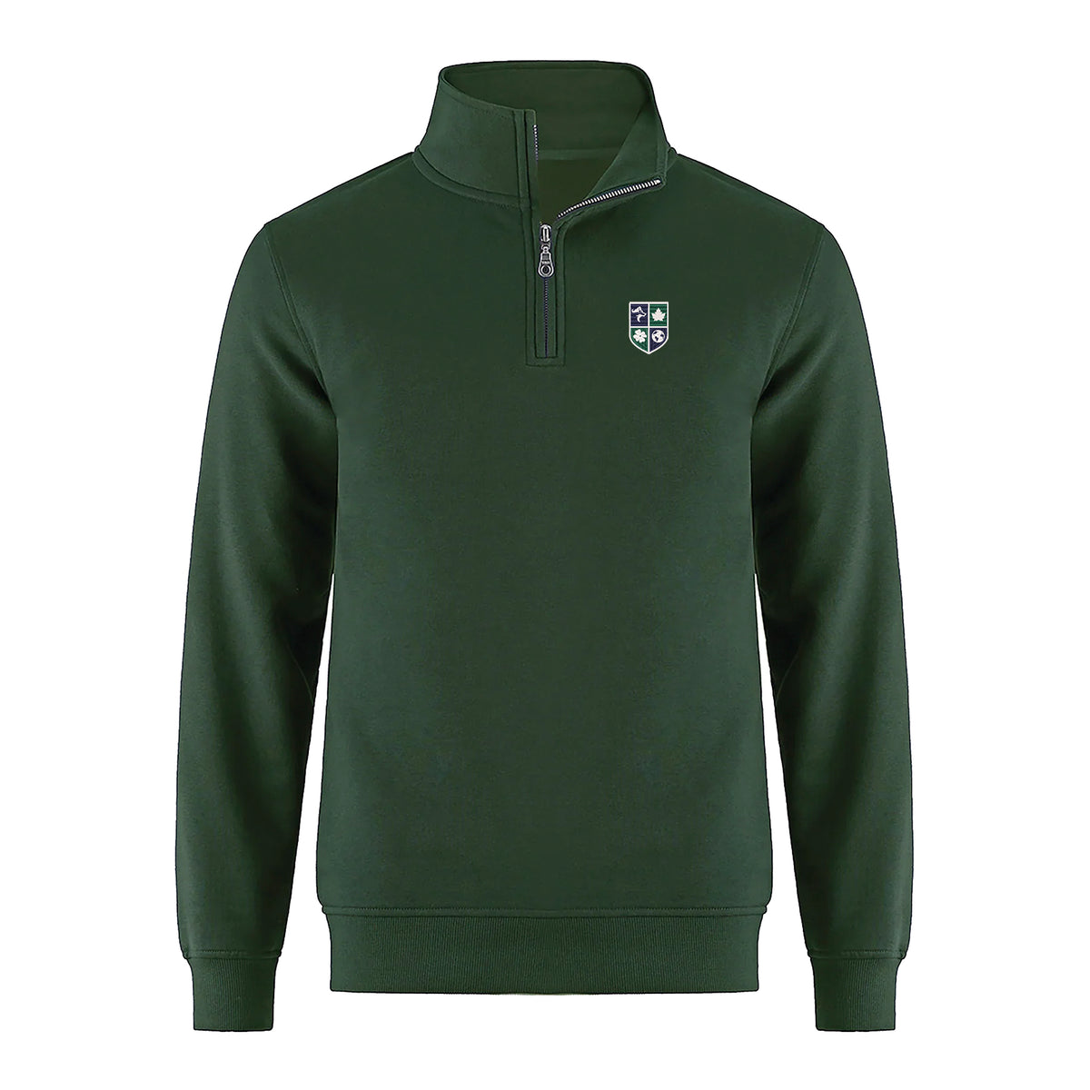 ST. JOHN'S ACADEMY 1/4 ZIP SWEATSHIRT, ADULT