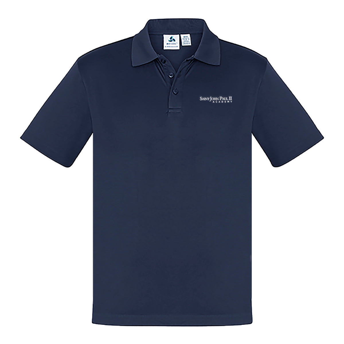 JOHN PAUL II GOLF SHIRT, WICKING, SHORT SLEEVE, MENS
