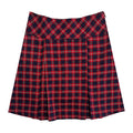 TARTAN TENNIS SKORT WITH BIKE SHORTS, ADJUSTABLE WAIST, 2901-65