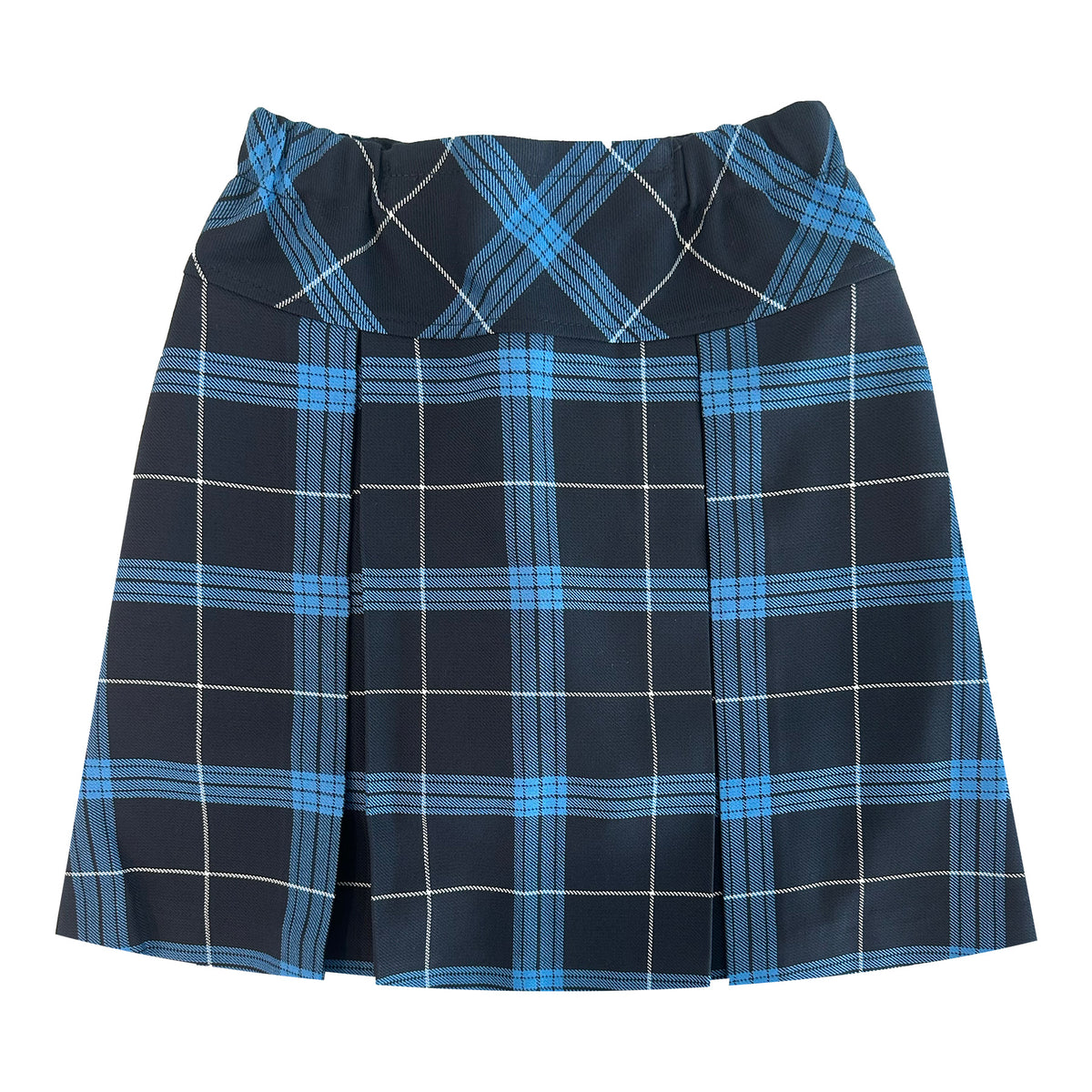 TARTAN TENNIS SKORT WITH BIKE SHORTS, FULL ELASTIC, 2901-10
