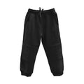 BLACK SWEATPANTS WITH KNEE PATCH, CHILD