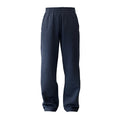 NAVY STRAIGHT LEG SWEATPANTS, FITTED, ADULT