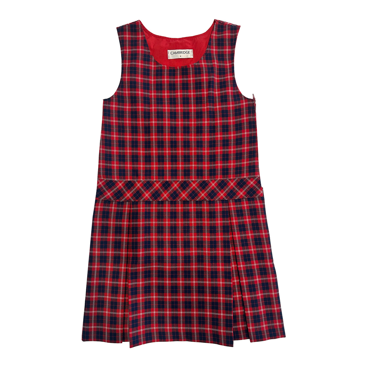 TARTAN DROPWAIST TUNIC, 2901-65