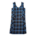 TARTAN TUNIC, V-NECK WITH TWO POCKETS BUTTONS AND BACK ZIPPER, 2901-66