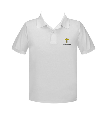 ST. CATHERINE'S GOLF SHIRT, UNISEX, SHORT SLEEVE, CHILD