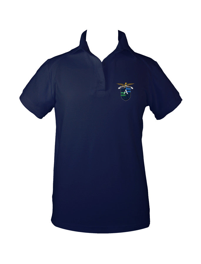 ALEXANDER ACADEMY GOLF SHIRT, FITTED, SHORT SLEEVE, ADULT