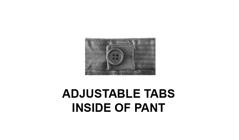 GREY ADJUSTABLE WAIST PANTS, POLY/VISCOSE