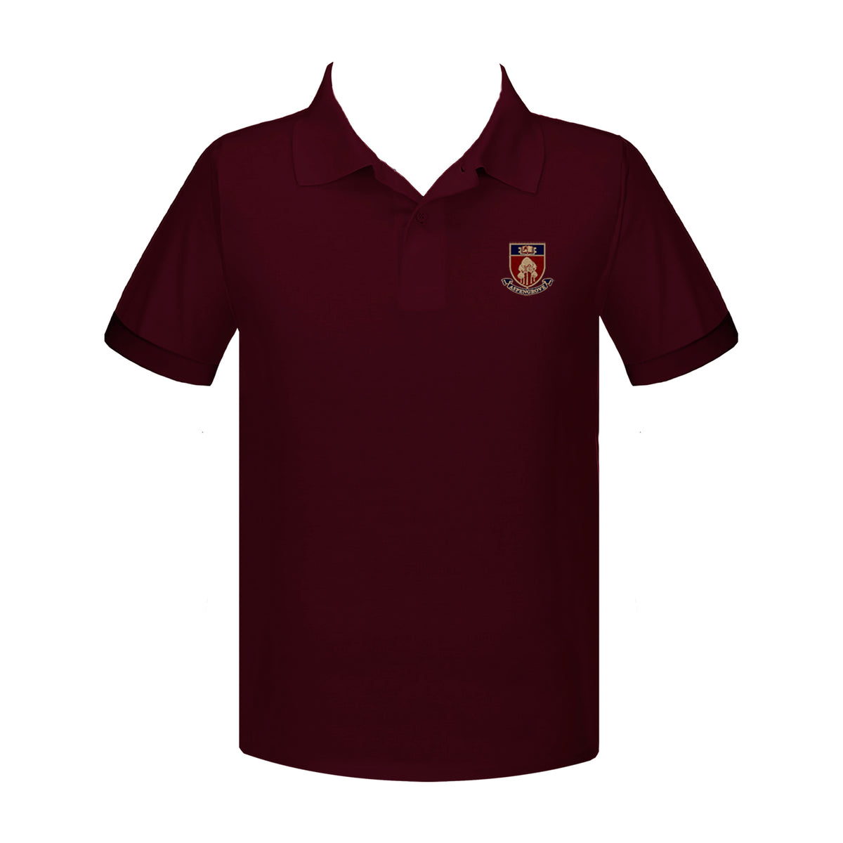 ASPENGROVE GOLF SHIRT, UNISEX, SHORT SLEEVE, ADULT